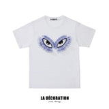 LACE EYELASHES T-SHIRT