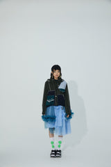 PANELED POCKET WORKWEAR JACKET