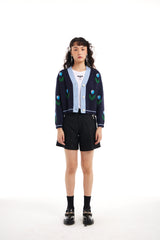 CARDIGAN WITH FLOWER PATTERN