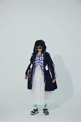OUTDOOR OVERSIZE HOODED TRENCH COAT