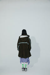 OUTDOOR OVERSIZE HOODED TRENCH COAT