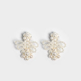 PEARL BUTTERFLY EARRINGS