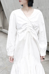 PLEATED DRESS (TWO COLORS)