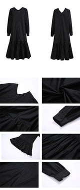 PLEATED DRESS (TWO COLORS)