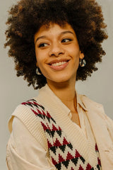 METAL HOOP EARRINGS (2 COLORS)