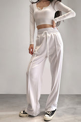 HIGH-WAISTED BAGGY SWEATPANTS ( 2 COLORS )