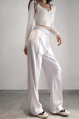 HIGH-WAISTED BAGGY SWEATPANTS ( 2 COLORS )