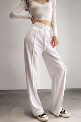 HIGH-WAISTED BAGGY SWEATPANTS ( 2 COLORS )