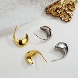 WHITE GOLD/ 18K GOLD CHIC EARRINGS