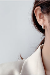 WHITE GOLD/ 18K GOLD CHIC EARRINGS