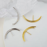 WHITE GOLD/ 18K GOLD CHIC EARRINGS