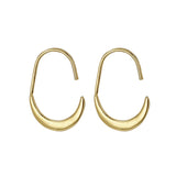 WHITE GOLD/ 18K GOLD CHIC EARRINGS