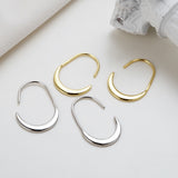 WHITE GOLD/ 18K GOLD CHIC EARRINGS