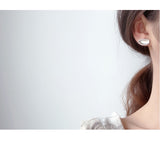 WHITE GOLD/ 18K GOLD MORDEN EARRINGS