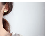 WHITE GOLD/ 18K GOLD MORDEN EARRINGS