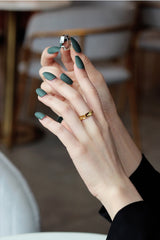 WHITE GOLD/ 18K GOLD CHIC RING