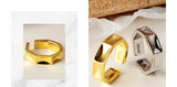 WHITE GOLD/ 18K GOLD CHIC RING