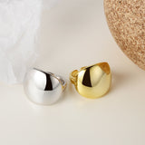 WHITE GOLD/ 18K GOLD MINIMALIST RING