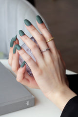 WHITE GOLD/ 18K GOLD CHIC RING