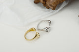 WHITE GOLD/ 18K GOLD RING