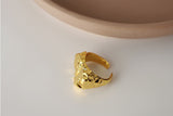 WHITE GOLD/ 18K GOLD CHIC RING