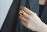 WHITE GOLD/ 18K GOLD MORDEN RING