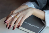 WHITE GOLD/ 18K GOLD MORDEN RING