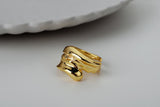 WHITE GOLD/ 18K GOLD MORDEN RING