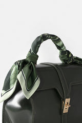 FLORAL PATTERNED LONG SATIN SCASRF HAIRBAND ( 18 COLORS )