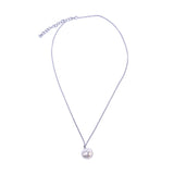 FINE CHAIN PEARL NECKLACE