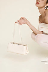 SILVER IVORY ÉCLAIR BAG