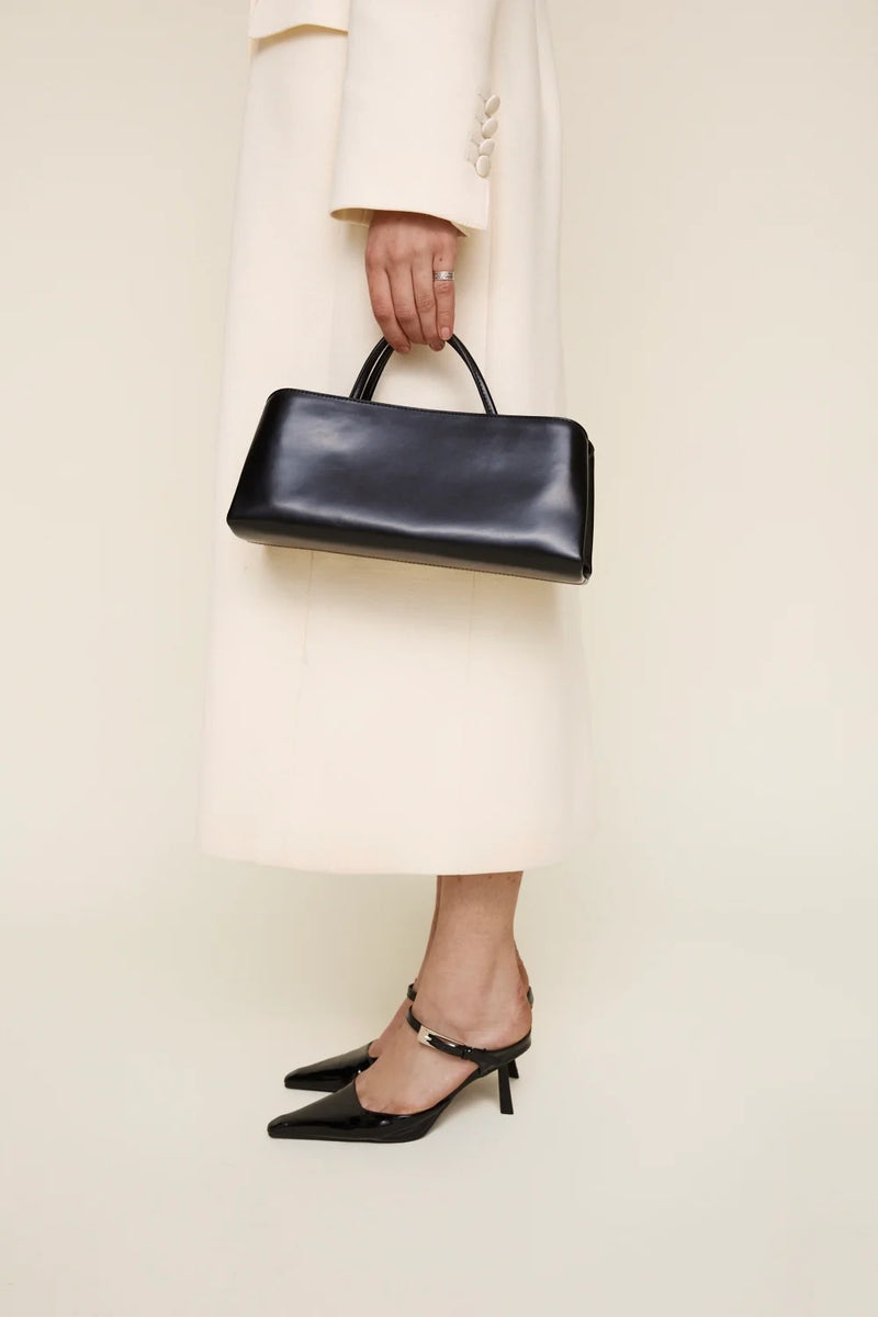 SILVER NOIR ÉCLAIR BAG