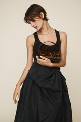 LEOPARD CALF HAIR LA POCHETTE