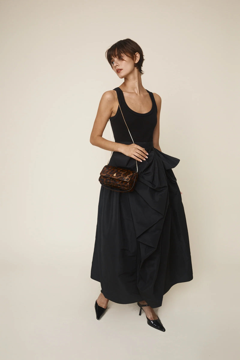 LEOPARD CALF HAIR LA POCHETTE