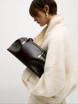 MEDIUM CHOCOLATE CLUB BAG