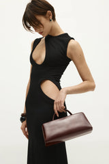 BURGUNDY ÉCLAIR BAG