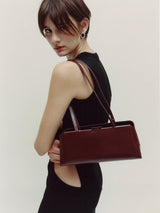 BURGUNDY ÉCLAIR BAG