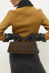ESPRESSO SUEDE ÉCLAIR BAG