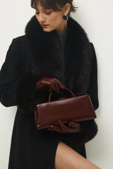 BURGUNDY ÉCLAIR BAG