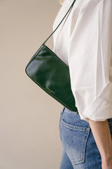 GREEN SHOULDER BAG