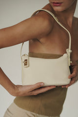 IVORY TWISTER HOBO BAG