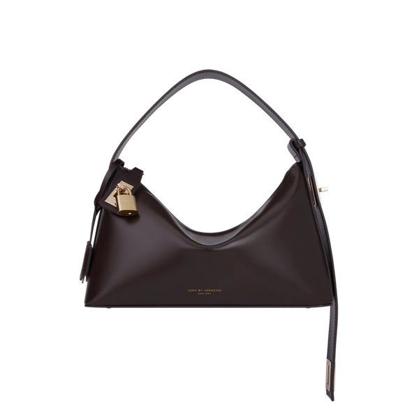 GOLD CHOCOLATE HOBO BAG