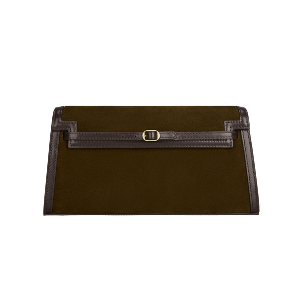 TRUFFLE SUEDE SHOULDER BAG