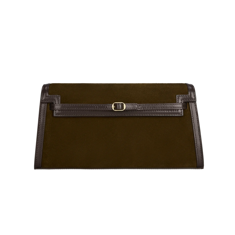TRUFFLE SUEDE SHOULDER BAG
