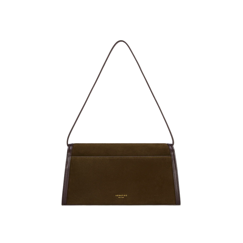 TRUFFLE SUEDE SHOULDER BAG