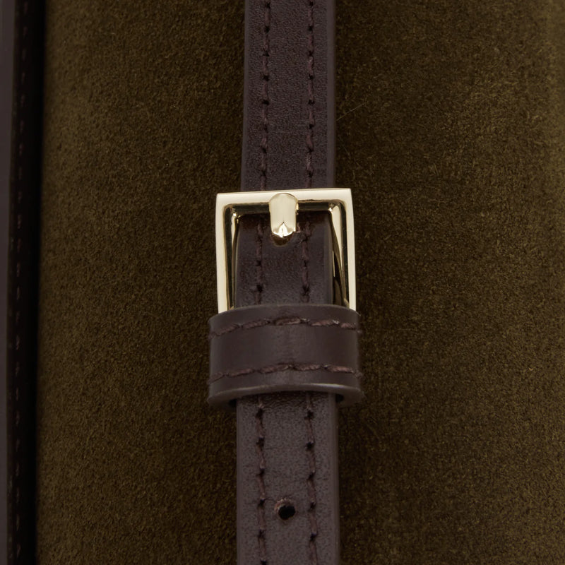 TRUFFLE SUEDE SHOULDER BAG