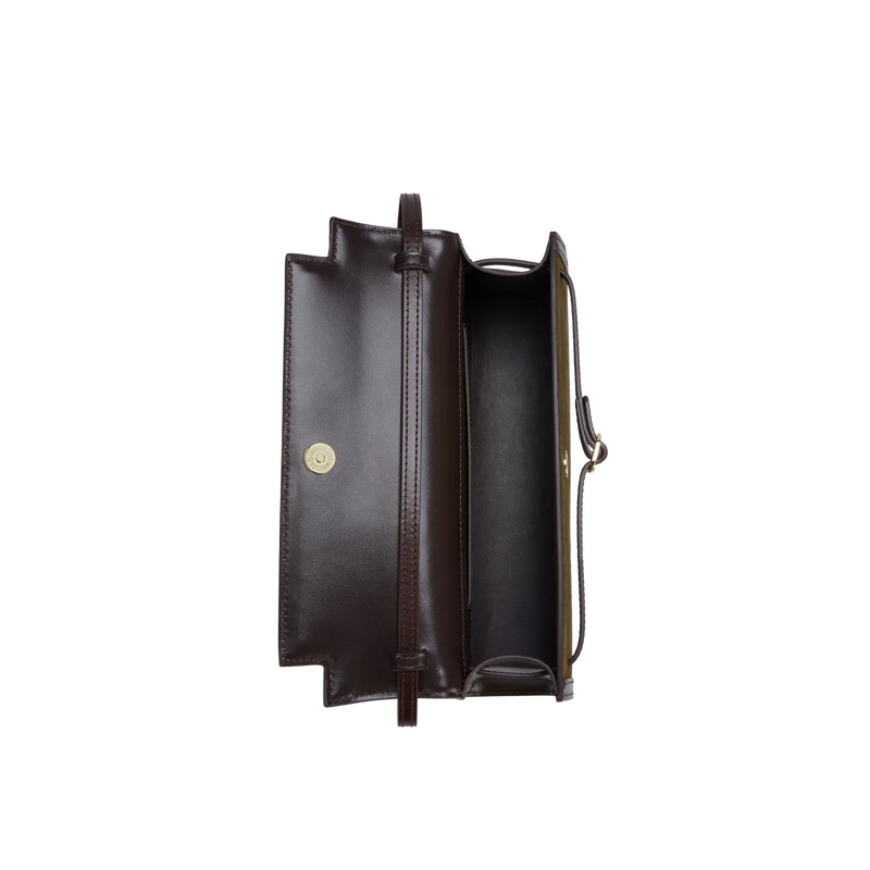 TRUFFLE SUEDE SHOULDER BAG