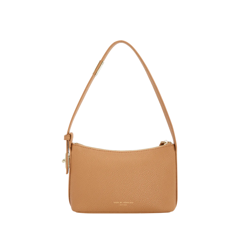 TAN TWISTER HOBO BAG