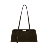 ESPRESSO SUEDE ÉCLAIR BAG