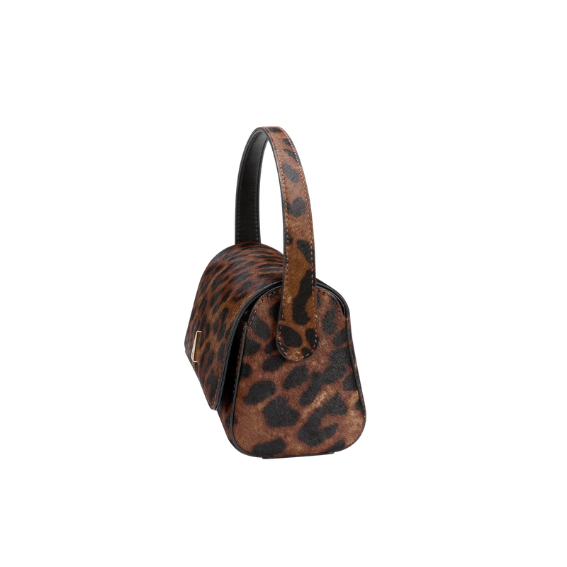 LEOPARD CALF HAIR LA POCHETTE